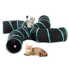 Kitty Tunnel Tube Pet Toy with Peek Hole - 1