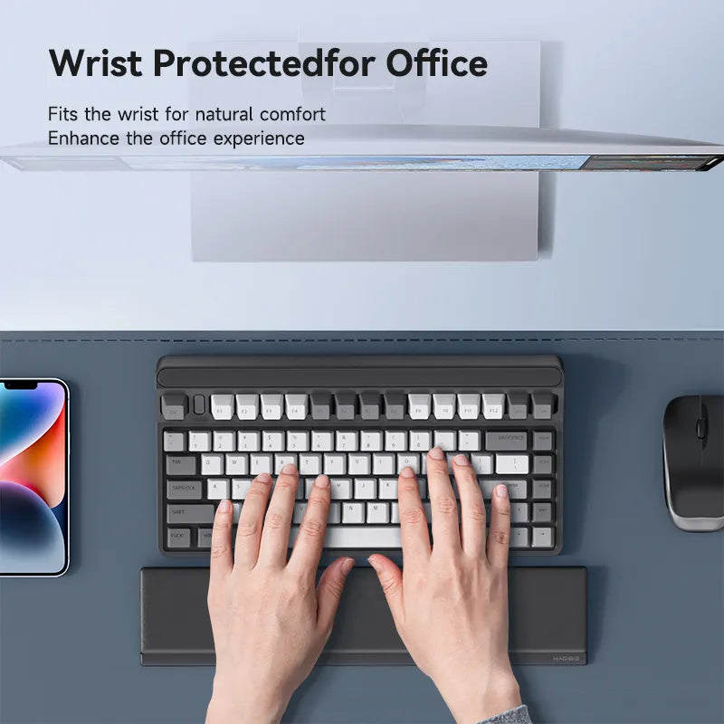 Hagibis Keyboard Wrist Rest Pad with Ergonomic Memory Foam Support