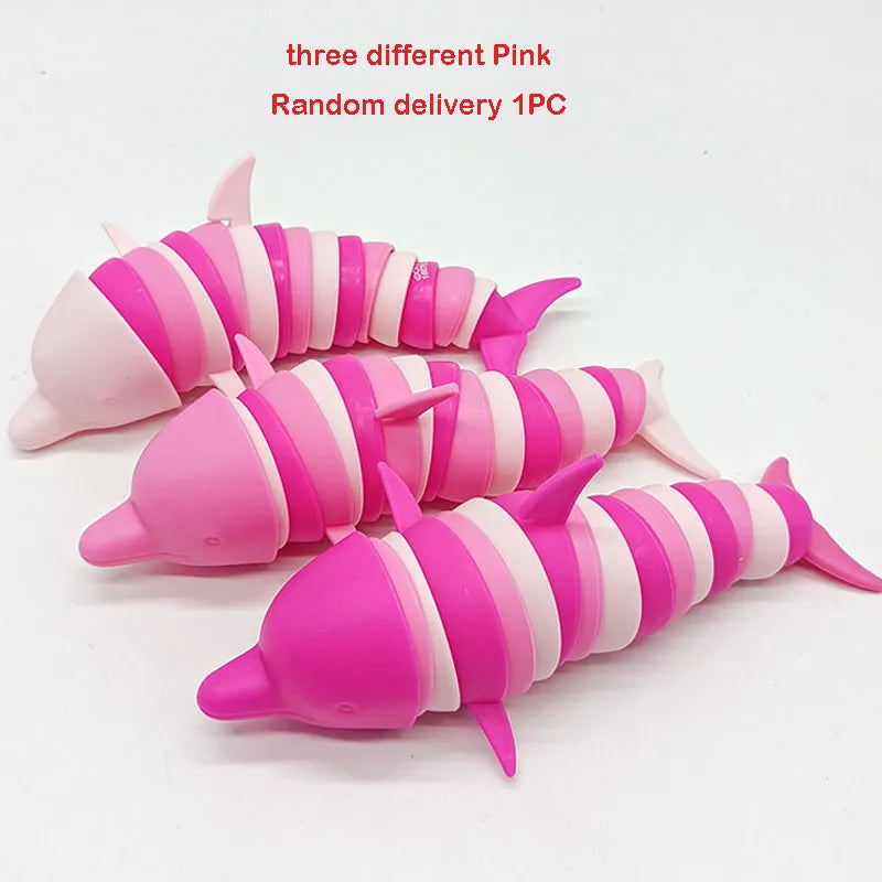 Fidget Toy: Stress Reliever for Kids - Dolphin & Shark Designs