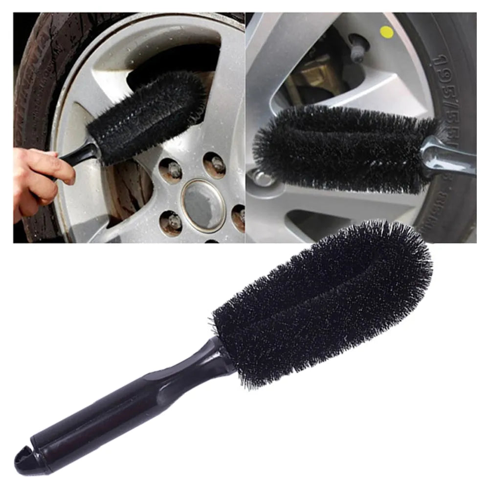 Car Wheel Brush - Tire and Rim Cleaning Tool - 1PC