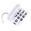 Corded Big Button Telephone for Seniors - Visually Impaired Landline Phone