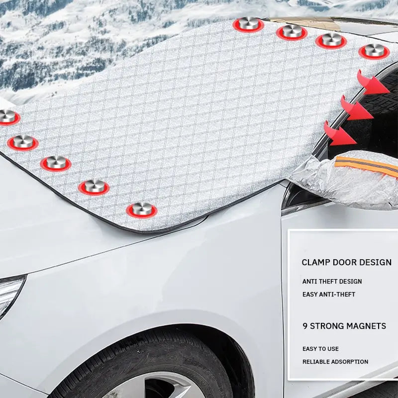 Magnetic Car Snow Shield for Frost Prevention