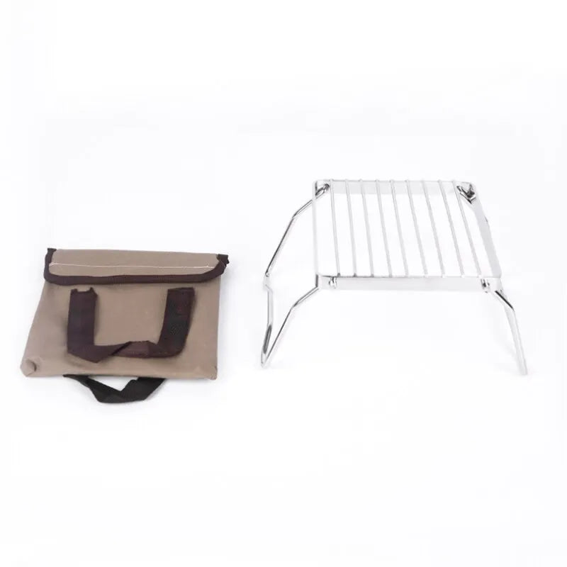 Portable Stainless Steel Camping Rack