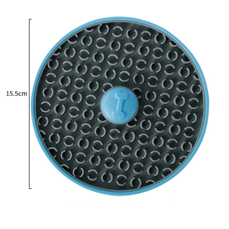 Pet Slow Food Bowl - Non-Slip Lick Plate Dog Feeder