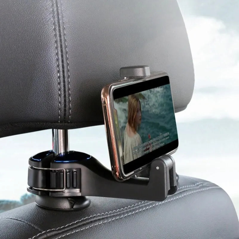 2-in-1 Car Hook and Phone Holder