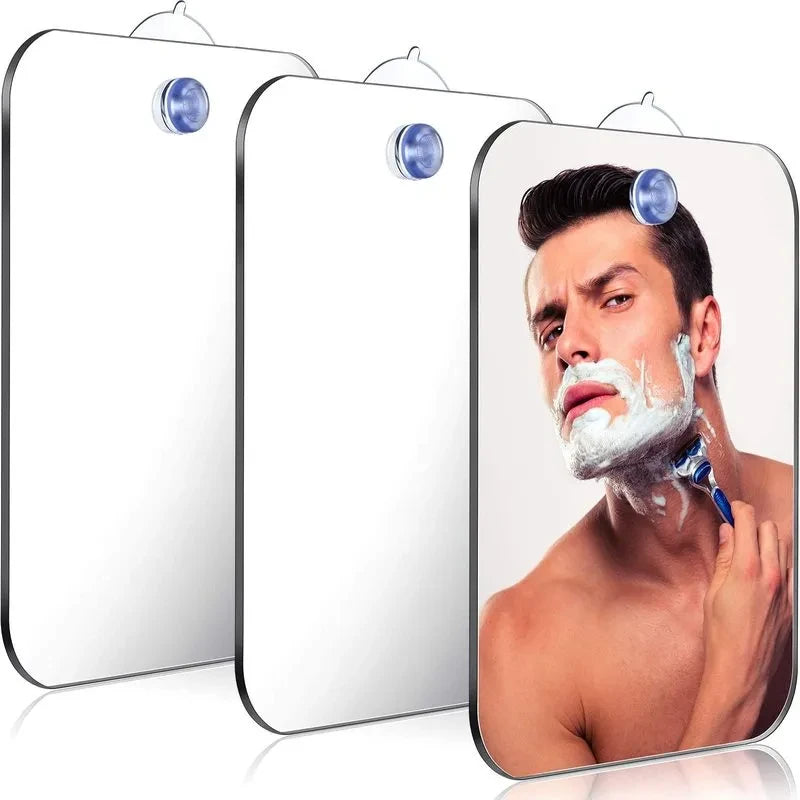 Acrylic Wall Suction Shower Mirror