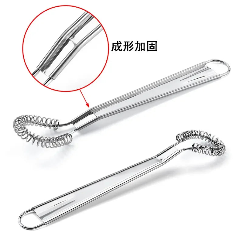 Stainless Steel Magic Hand-Held Spring Whisk - 20cm Mini Kitchen Mixer