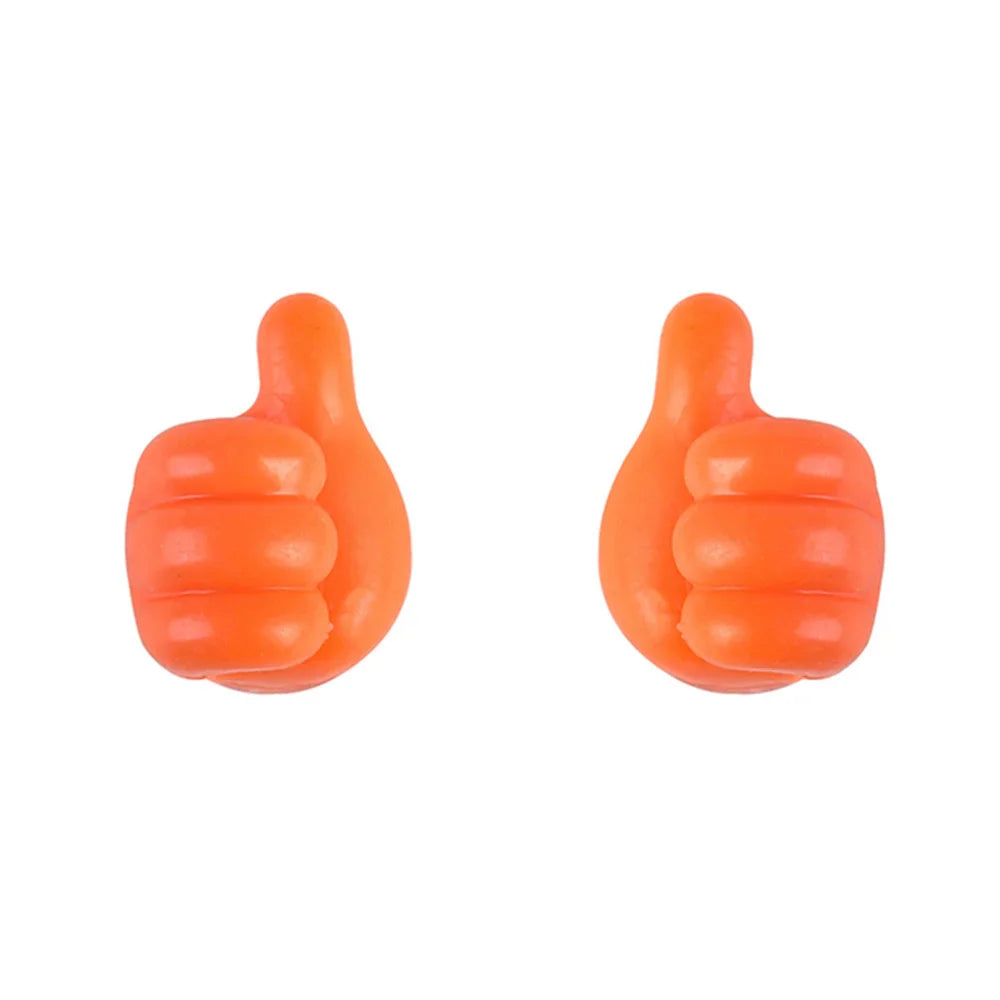 Hand-Shaped Rubber Holder for Glasses, Cables, and Accessories
