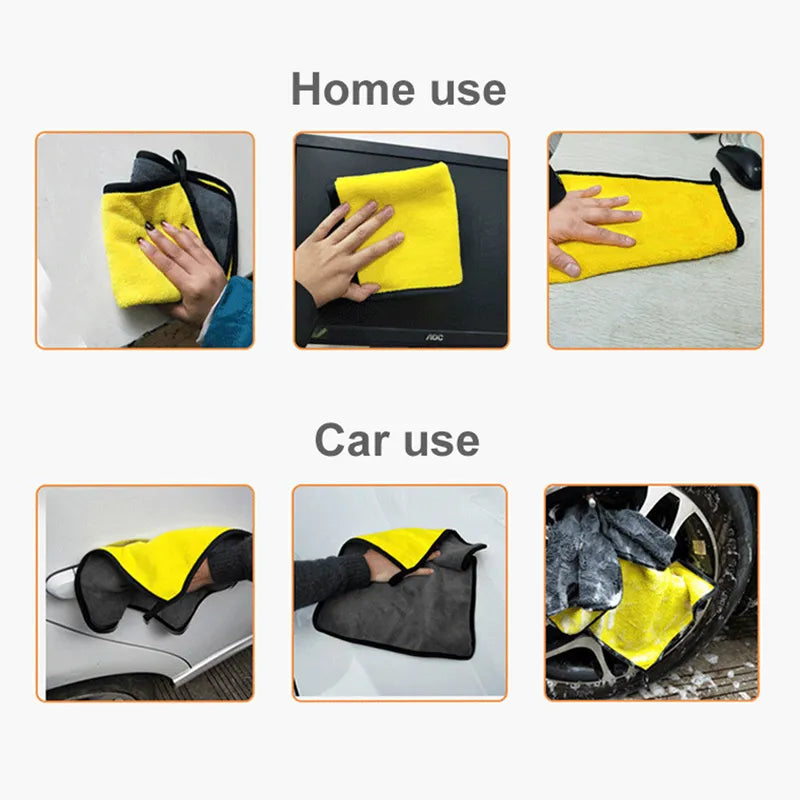 Extra Soft Microfiber Car Wash Towels
