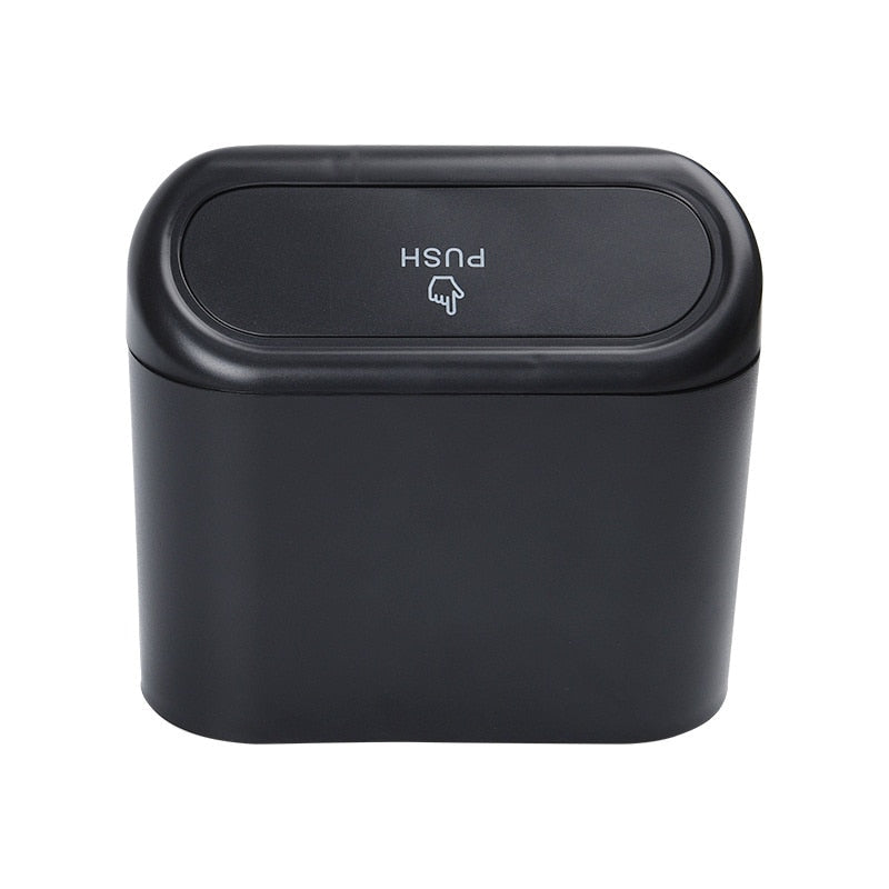 Hanging Car Trash Bin - Vehicle Garbage Storage Box