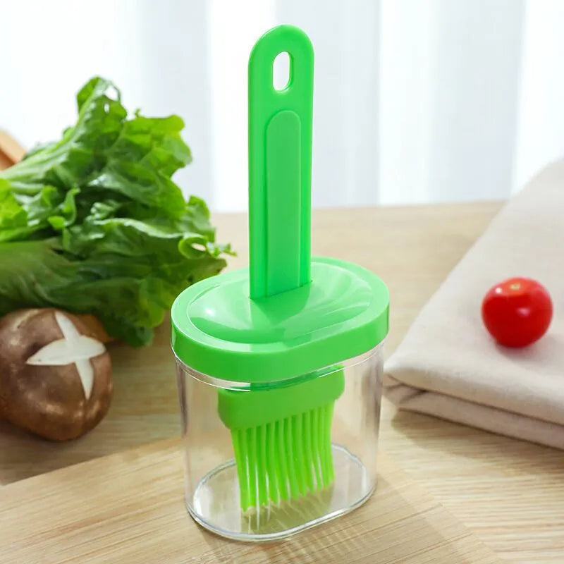 Temperature-Resistant Silicone Oil Brush for Cooking and BBQ
