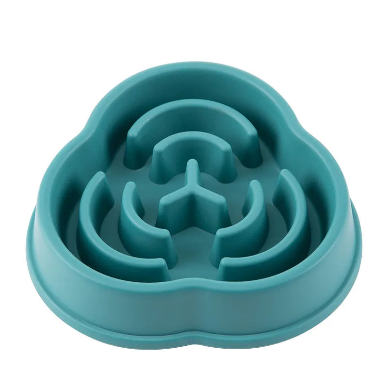 Anti-Choking Slow Food Bowl for Pets - Multiple Colors and Shapes