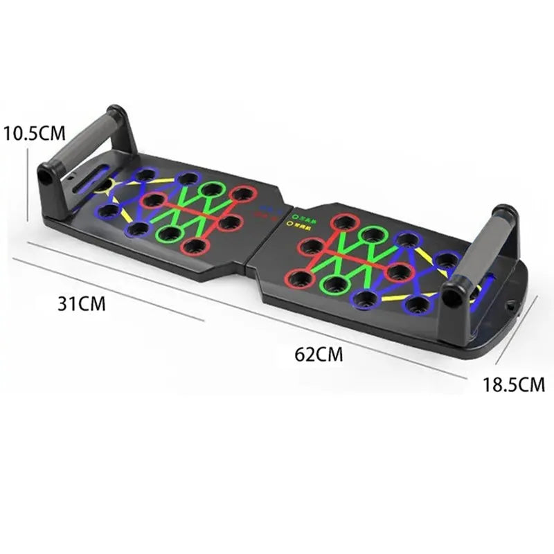 Portable Push-Up Board Set for Full-Body Training