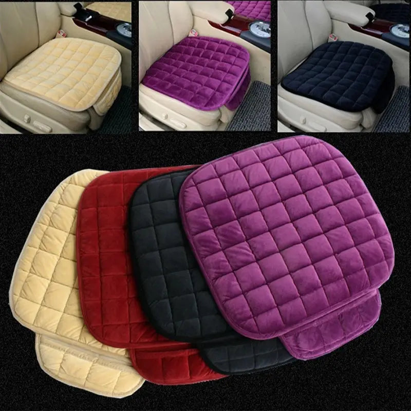 Winter Car Seat Cover - Universal Anti-Slip Cushion for Warmth and Protection