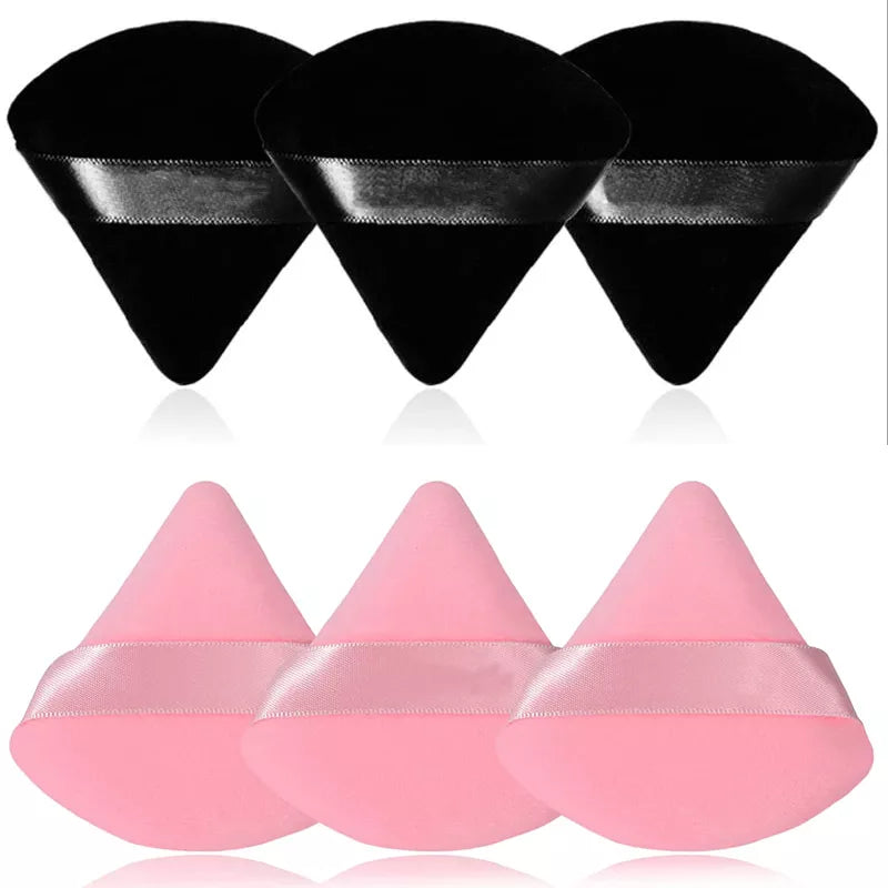 6-Piece Velvet Makeup Sponges for Face and Eyes