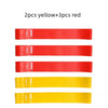 5-Piece Yoga Resistance Rubber Bands Set