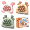 Load image into Gallery viewer, Fast Push Game: 2nd Gen Cute Animal Anti-Stress Sensory Toy for Kids - Xmas Gift
