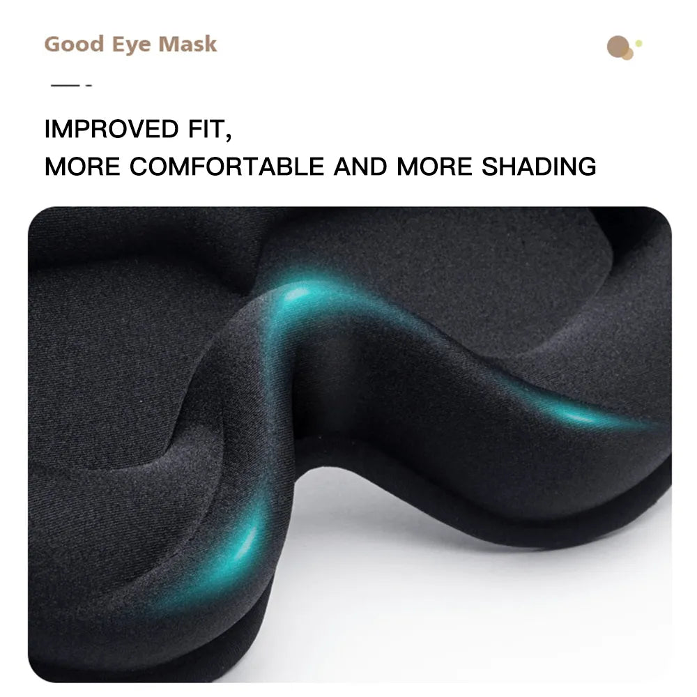 3D Memory Foam Sleep Mask for Light Blockout