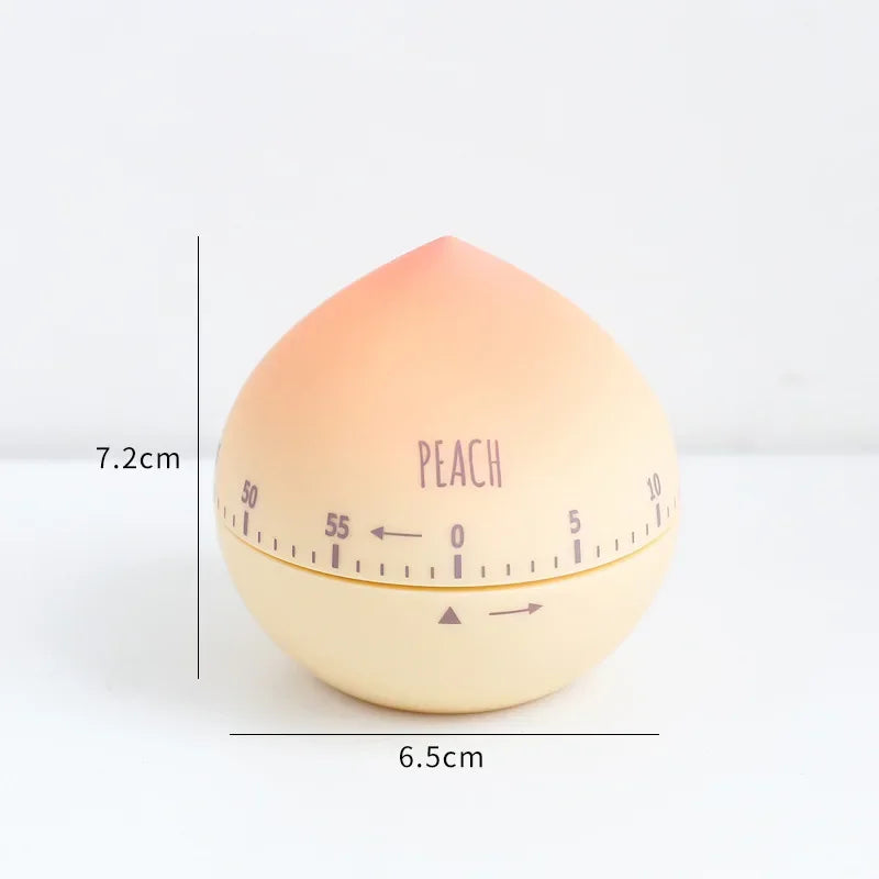 Cartoon Animal Vegetable Shaped Kitchen Timer for Cooking and Baking