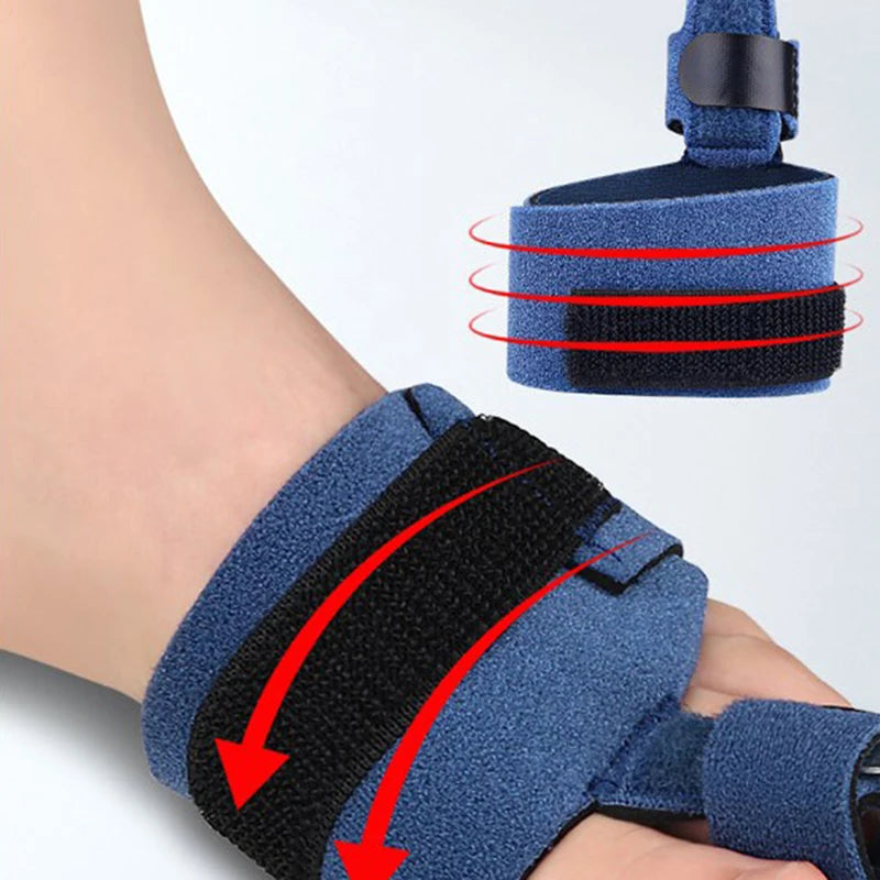 Toe Straightener and Corrector for Hammer, Bent, and Crooked Toes