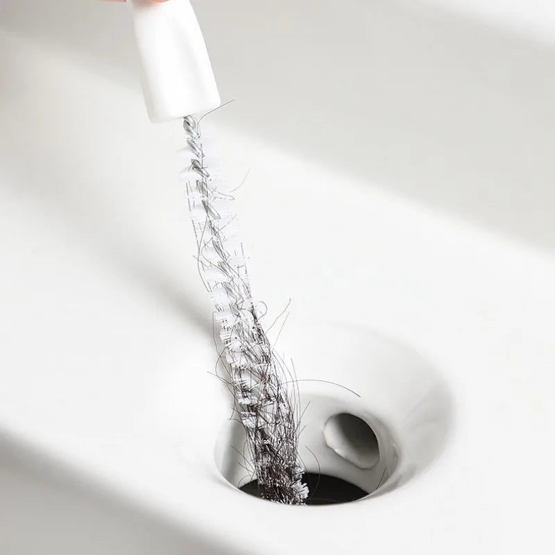Bendable Drain Hair Cleaner and Sink Brush - Kitchen and Home Gadget