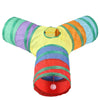 Kitty Tunnel Tube Pet Toy with Peek Hole