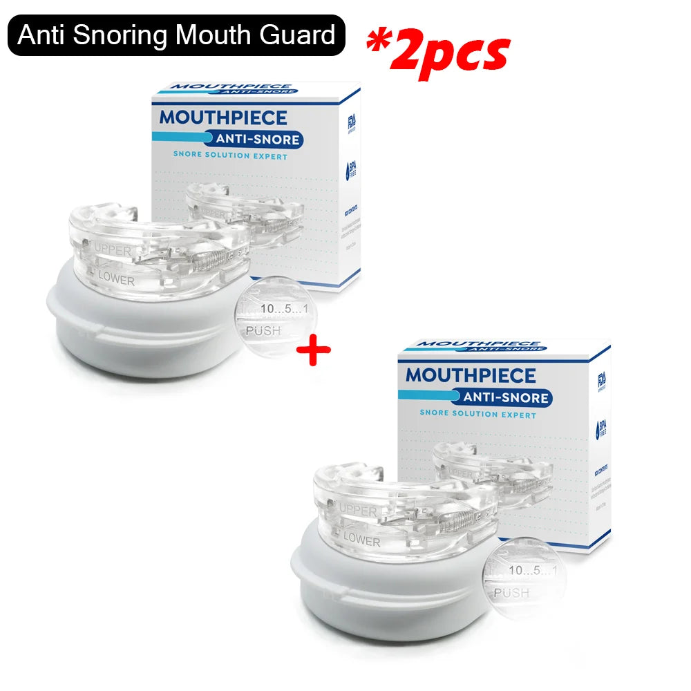 Anti-Snoring Mouth Guard for Better Sleep