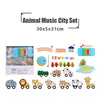 DIY Wooden Train Track & Building Blocks Expansion Set - Educational Toy for Kids