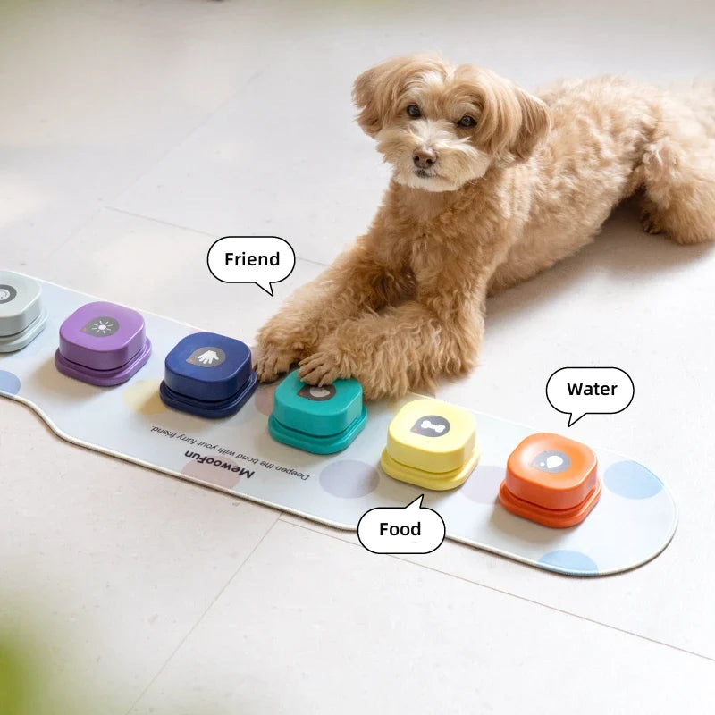 Voice Recording Dog Buttons for Training and Communication - QS02C