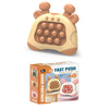 Fast Push Game: 2nd Gen Cute Animal Anti-Stress Sensory Toy for Kids - Xmas Gift