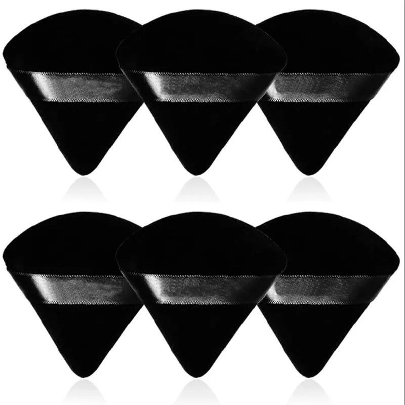 6-Piece Velvet Makeup Sponges for Face and Eyes