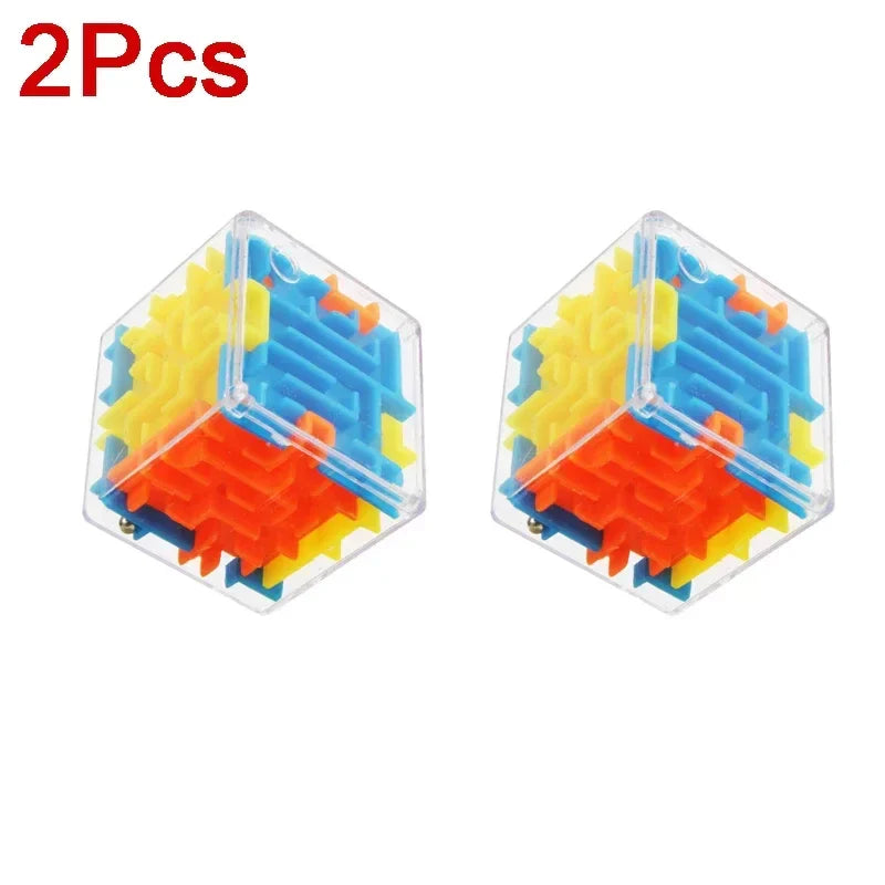 3D Maze Magic Cube - Fun and Stress-Relief Puzzle Toy for Children
