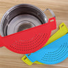 Plastic Drain Basket with Leakproof Baffle - Kitchen Accessories