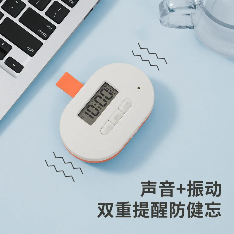 Electronic Pill Box Reminder with Voice Alarm - Portable Medication Container