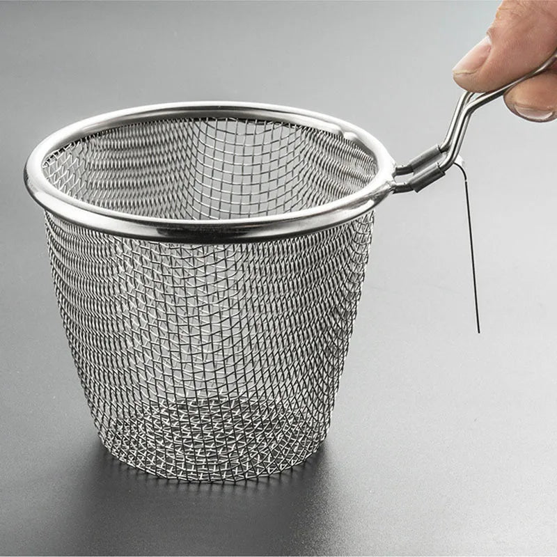 Stainless Steel French Fries Filter Spoon & Skimmer