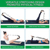 KOMZER Yoga and Gymnastics Stretch Strap with Loops for Leg and Foot Stretching