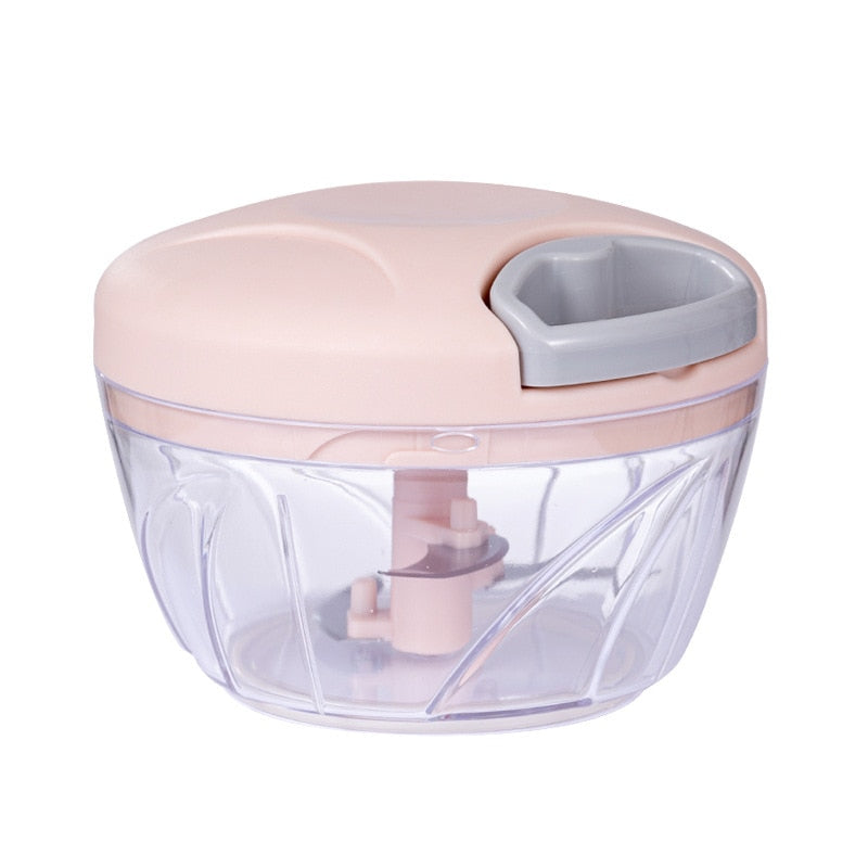 Multi-Function Hand-Pull Garlic Press for Kitchen Cooking