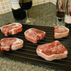 Aluminum Fast Defrost Tray - Quick Thawing Kitchen Board