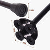 Retractable Aluminium Safety Walking Cane with LED Light for Elderly Men and Women