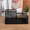 Creative Metal Desk Stationery Organizer - Pen Holder, Pencil Storage, and More