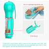 3-in-1 Portable Cat Dog Water Bottle and Feeder