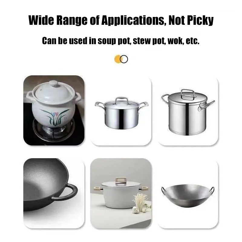 Protective Silicone Pan Handle Cover - Anti-Scalding Device