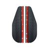 2PCS Carbon Fiber Car Rearview Mirror Rain Eyebrow Protectors for Clear Vision