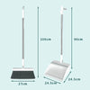 SweepEase Pro: Folding Broom and Scoop Set with High-End Dustpan and Squeegee