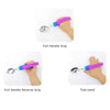 Rotatable Stainless Steel Adaptive Eating Utensil for Elderly and Disabled