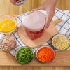 Multi-Function Hand-Pull Garlic Press for Kitchen Cooking