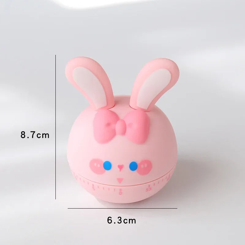 Cartoon Animal Vegetable Shaped Kitchen Timer for Cooking and Baking