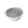 SwivelFresh Duo: Removable Double Layer Fruit and Vegetable Washing Tray