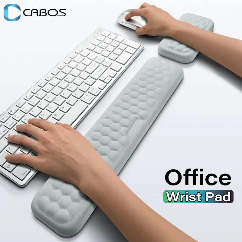 Ergonomic Keyboard and Mouse Wrist Rest for Office Comfort
