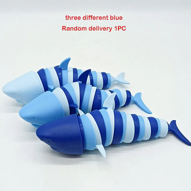 Fidget Toy: Stress Reliever for Kids - Dolphin & Shark Designs